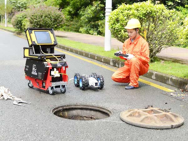 雁塔管道机器人检测