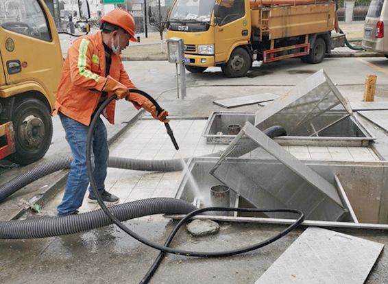 雁塔隔油池清理