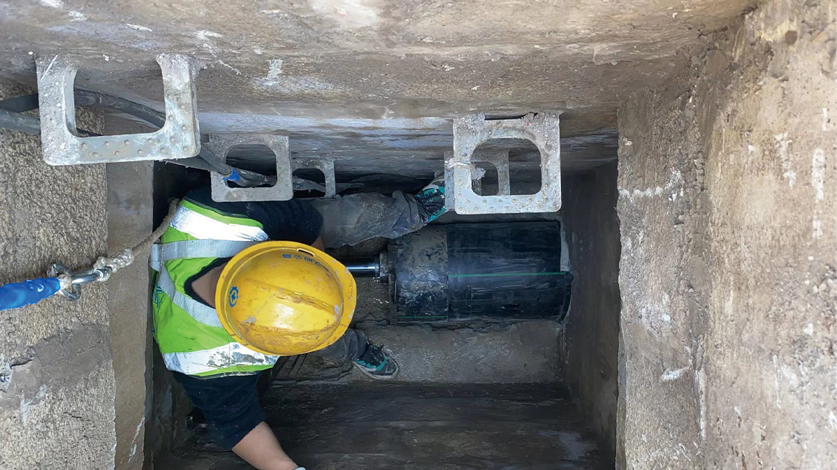 雁塔HDPE短管内衬法